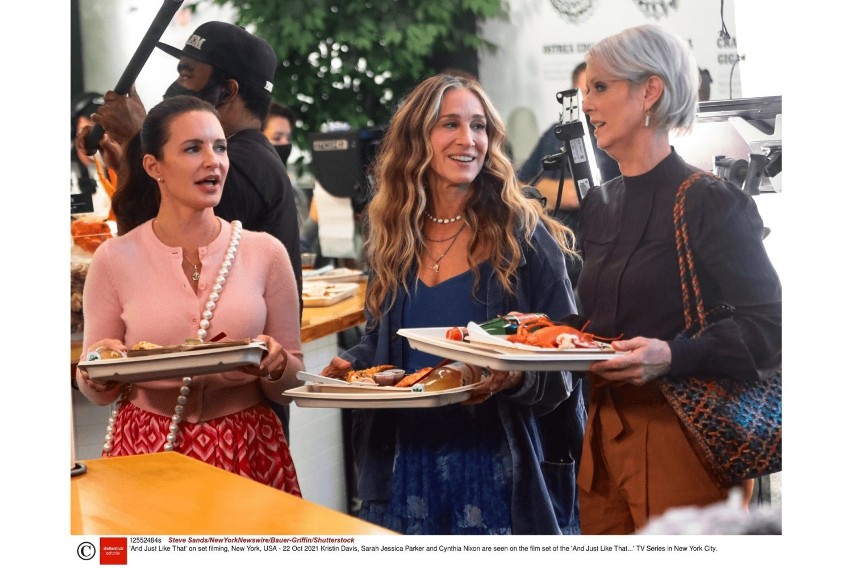 Kristin Davis, Sarah Jessica Parker i Cynthia Nixon na...