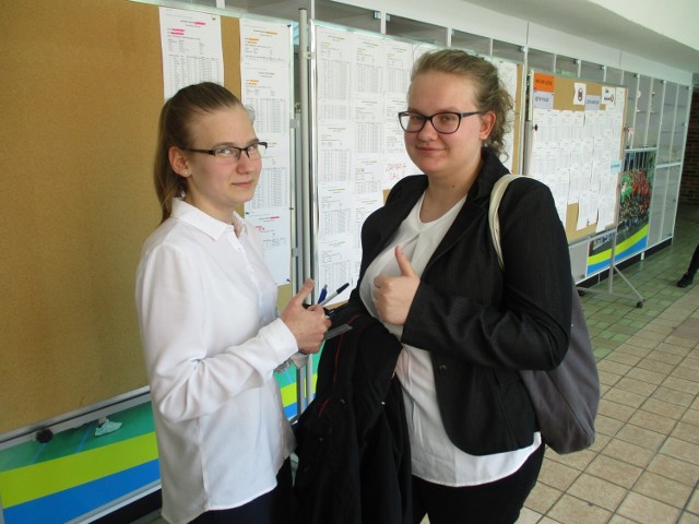 Ola i Kamila - obie z klasy matematycznej - z egzaminu z matematyki wyszły zadowolone