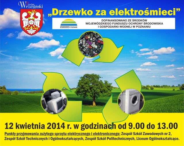 Zbiórka elektrośmieci odbędzie się 12 kwietnia w godz. 9.00-11.00.