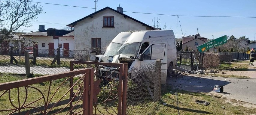 Wypadek w Kiełczówce (gmina Moszczenica)