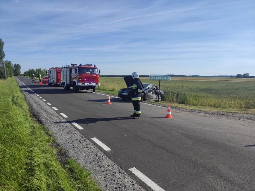 Nie ustąpiła pierwszeństwa na skrzyżowaniu w Bojanowie. 30-latka z wysokim mandatem