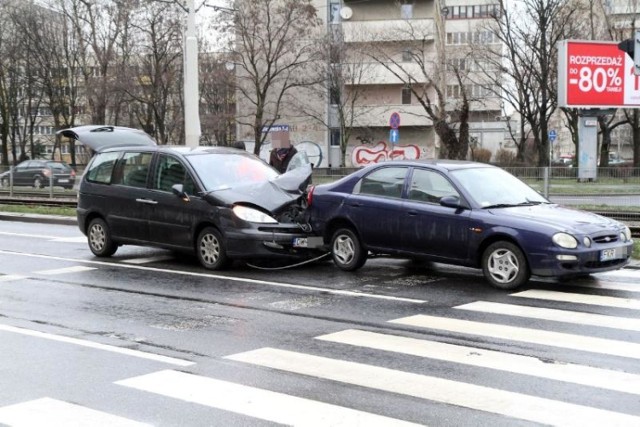 Wypadek na Legnickiej, Wrocław, 13.01.2016