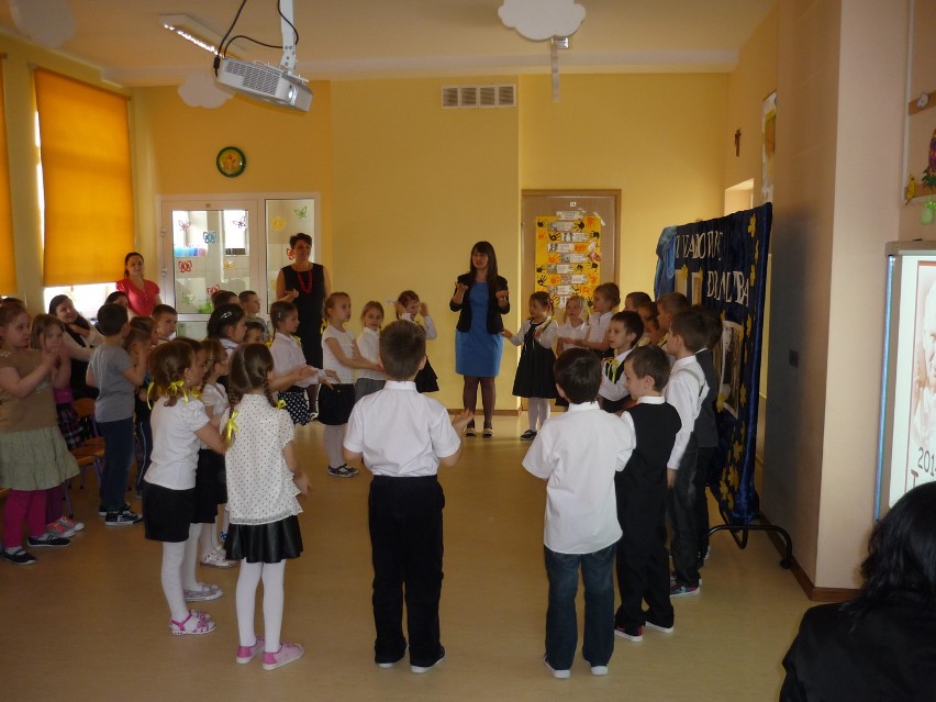 Przedszkolaki z Polanki wystąpiły w przedstawieniu pt. „Z Wadowic do nieba”