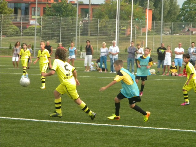 Borussia Dortmund w Pruszczu Gd. zagrała z Czarnymi Pruszcz Gd.