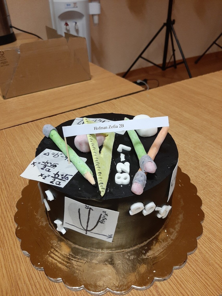 Ciasta wykonane przez uczniów.