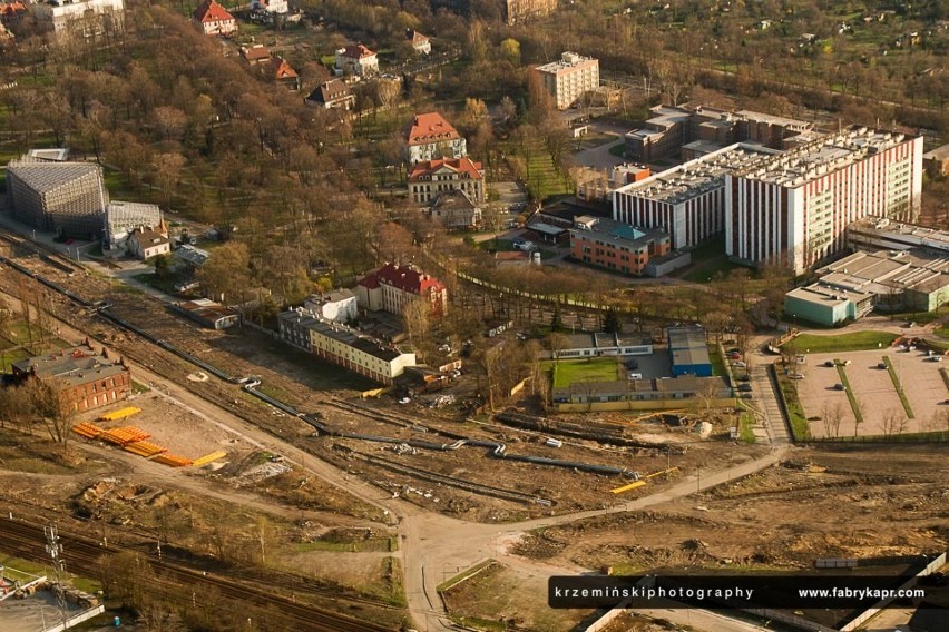 Drogowa Trasa Średnicowa w Gliwicach w budowie. Krzysztof Krzemiński - FOTO