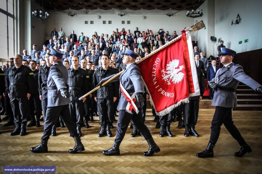 Nowi policjanci na Dolnym Śląsku