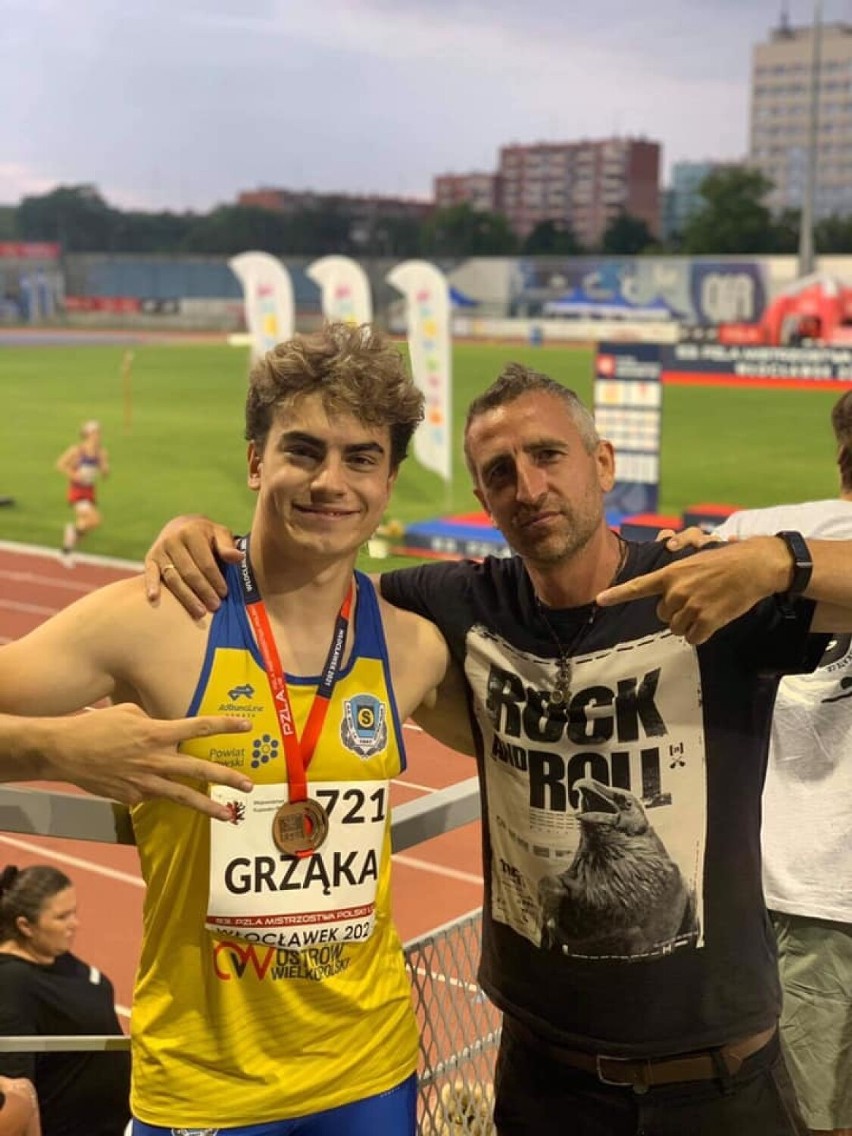 Dawid Grząka brązowym medalistą Mistrzostw Polski U-18