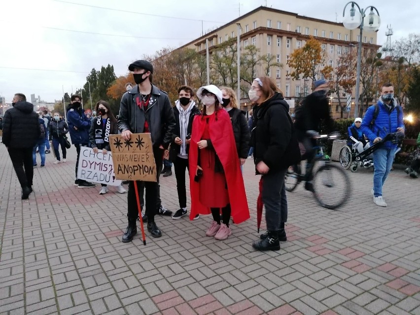 Technoprotest na ulicach Gdyni, 30.10.2020