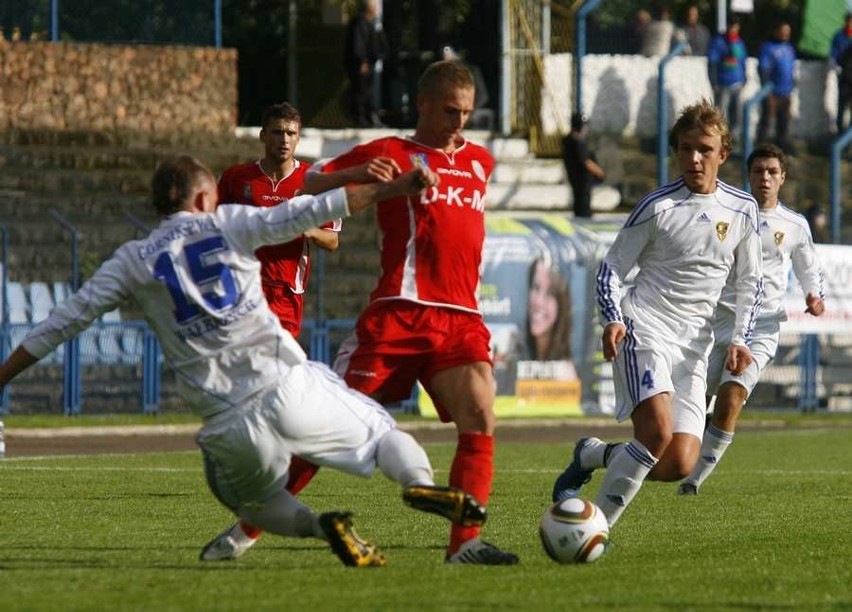 Górnik PWSZ Wałbrzych - Miedź Legnica 3:2 (ZDJĘCIA)