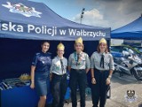 Policjanci z Wałbrzycha prezentowali region i zachęcali do wstąpienia w ich szeregi!