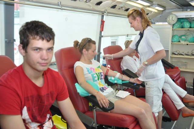 W Zbąszynku zbierali krew dla Polski