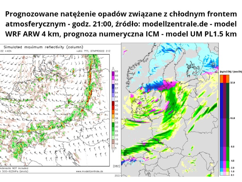 Możliwe burze w najbliższym czasie. Łowcy Burz prognozują intensywne godziny w pogodzie INFOGRAFIKI