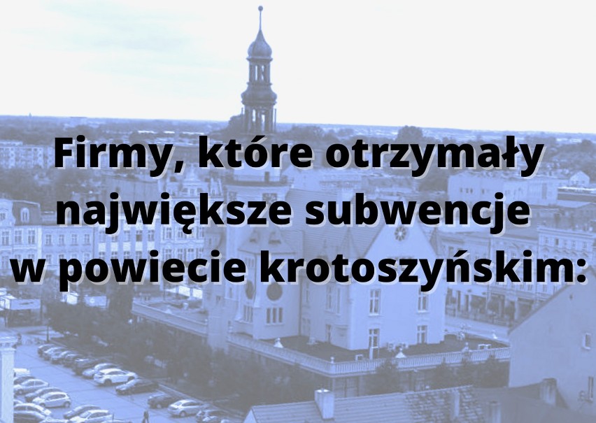 Prawie 7 mln zł dla firm z powiatu. Zobaczcie jakie firmy otrzymały subwencje [ZDJĘCIA]