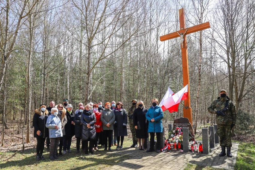 Pod Krynkami oddali hołd powstańcowi styczniowemu w rocznicę potyczki z carskimi wojskami