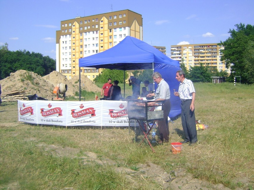 Nieodłączne grillowanie. Cóż? O ciele też trzeba pamiętać....