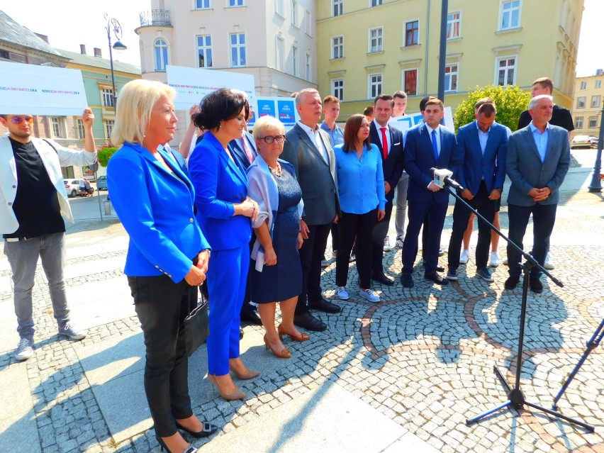 Wałbrzych: Koalicja Obywatelska przedstawiła swoich kandydatów do Sejmu i Senatu