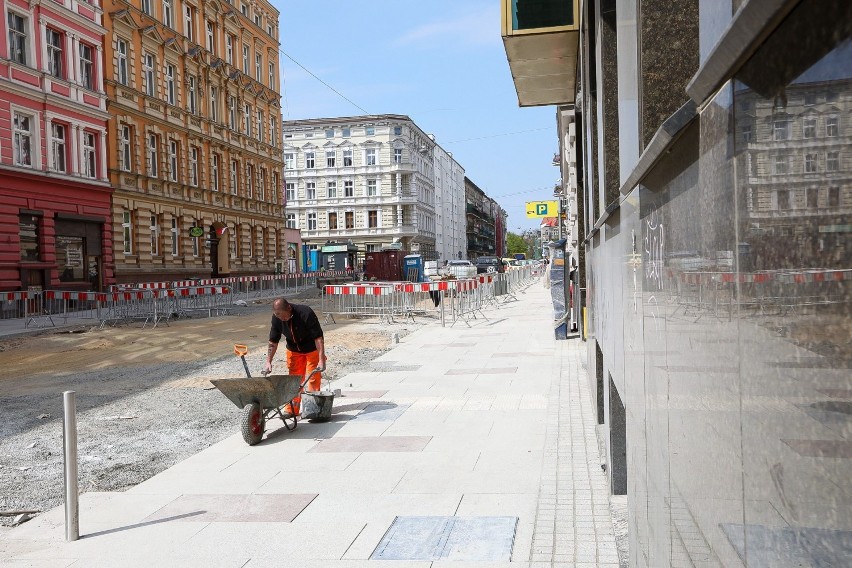 Remont ulicy Bohaterów Getta Warszawskiego
