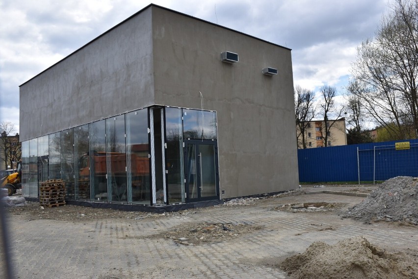Budowa dworca autobusowego w Wadowicach