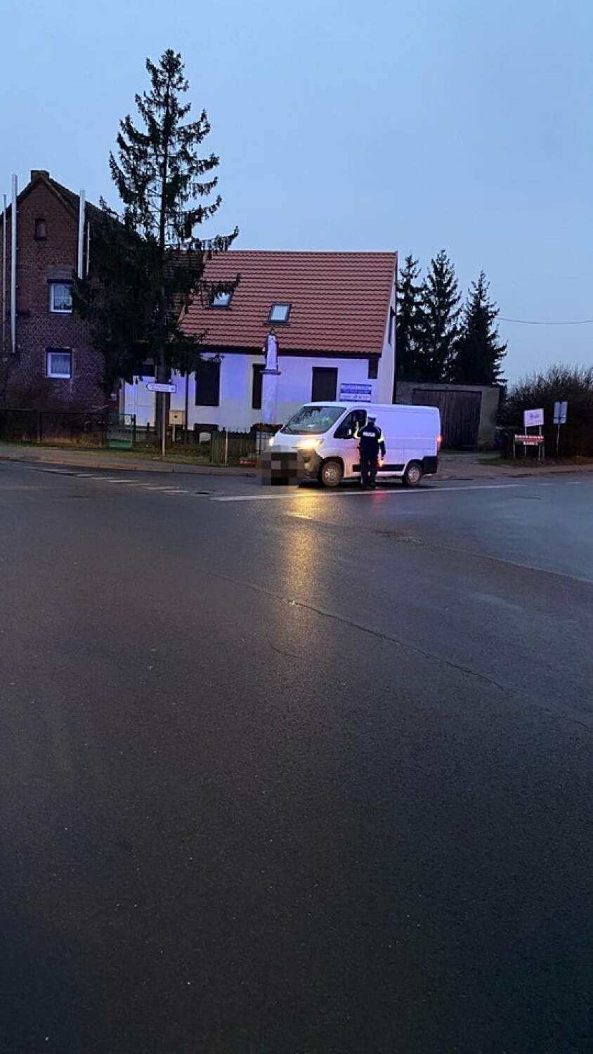 „Trzeźwy poranek” - akcja policji na terenie gminy Kiszkowo