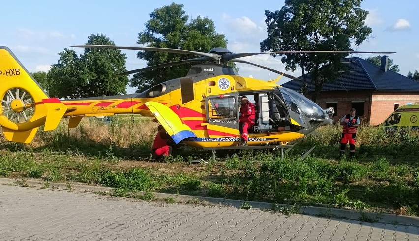 Wypadek w Łagiewnikach. 5-letnia dziewczynka z poważnymi obrażeniami ciała