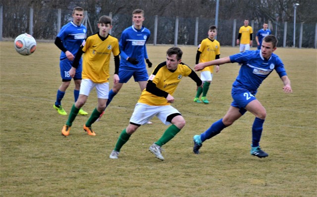 Fragment lubuskich derbów w Centralnej Lidze Juniorów U17. W Zielonej Górze Falubaz przegrał ze Stilonem Gorzów 0:1