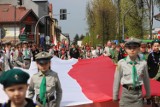 Święto Narodowe Konstytucji 3 Maja w Busku-Zdroju. Były tłumy ludzie i piękne widowisko. Zobacz zdjęcia