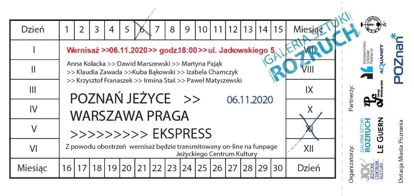 WERNISAŻ WYSTAWY POZNAŃ JEŻYCE-WARSZAWA PRAGA EKSPRESS
6...