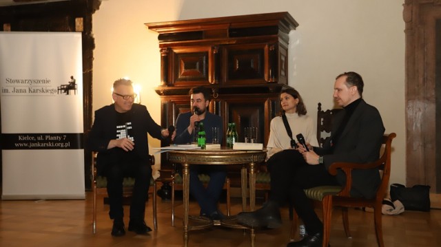 Urszula Jabłońska, Kamil Bałuk i Piotr Reszka byli gośćmi Festiwalu Sztuk w Muzeum Narodowym w Kielcach