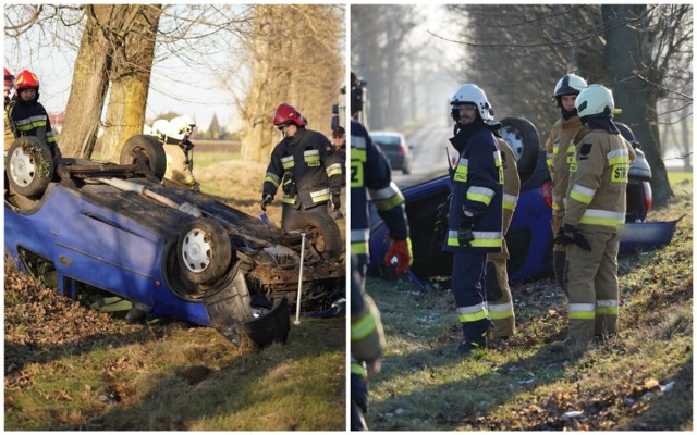 Wypadek na drodze Lubraniec - Izbica Kujawska