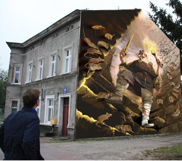 Mural ma powstać na budynku przy ulicy Zamkowej 16.