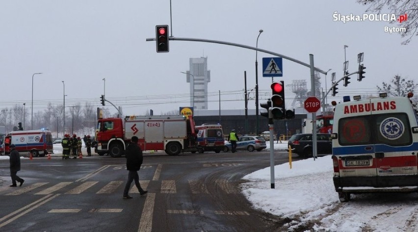 Do groźnego wypadku doszło w Bytomiu na ul. Wrocławskiej....