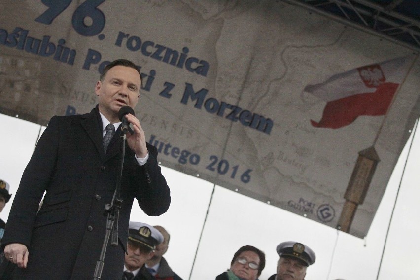 Rocznica zaślubin w Pucku - prezydent Andrzej Duda już raz odwiedził miasto nad Zatoką Pucką