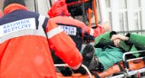 Gmina Mircze zasypana: po chorego 31-latka przyleciał helikopter