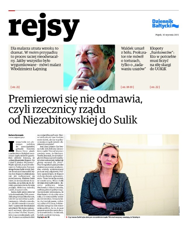 Magazyn "Rejsy" z dn. 30.01.2015