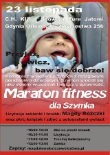 Maraton Fitness dla Szymka w Gdyni. Wylicytuj torebkę Magdaleny Różczki, pomożesz chłopcu [ZDJĘCIA]
