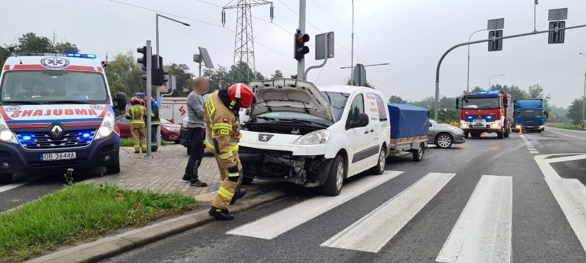 Wypadek Brzeg - 7.10.2021r.