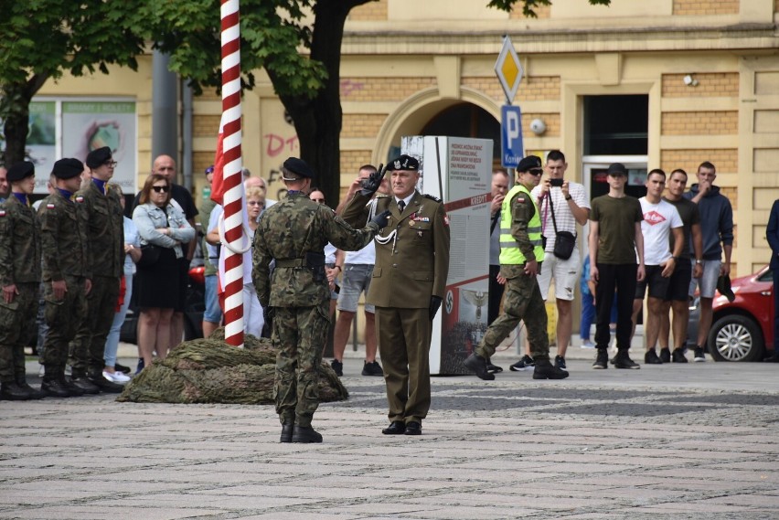 Przysięga wojskowa odbyła się na placu Grunwaldzkim w...