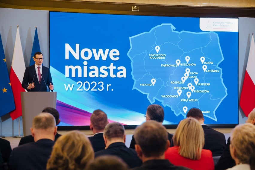 Konferencja dotycząca nowych miast w Polsce z udziałem...