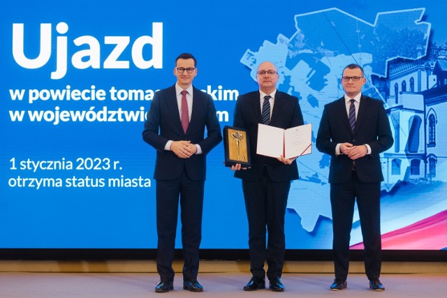 Konferencja dotycząca nowych miast w Polsce z udziałem premiera Mateusza Morawieckiego