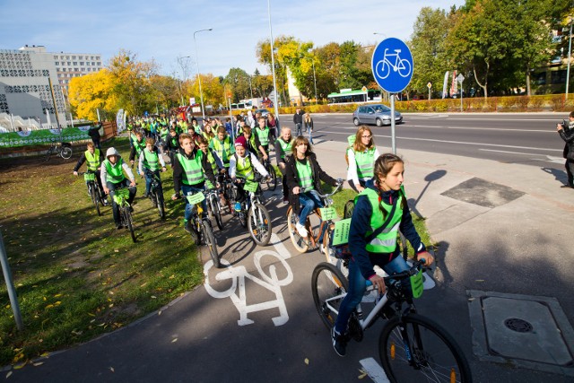 Rowerzyści wspólnie świętowali powstanie na naszym regionie Wschodniego Szlaku Rowerowego Green Velo.