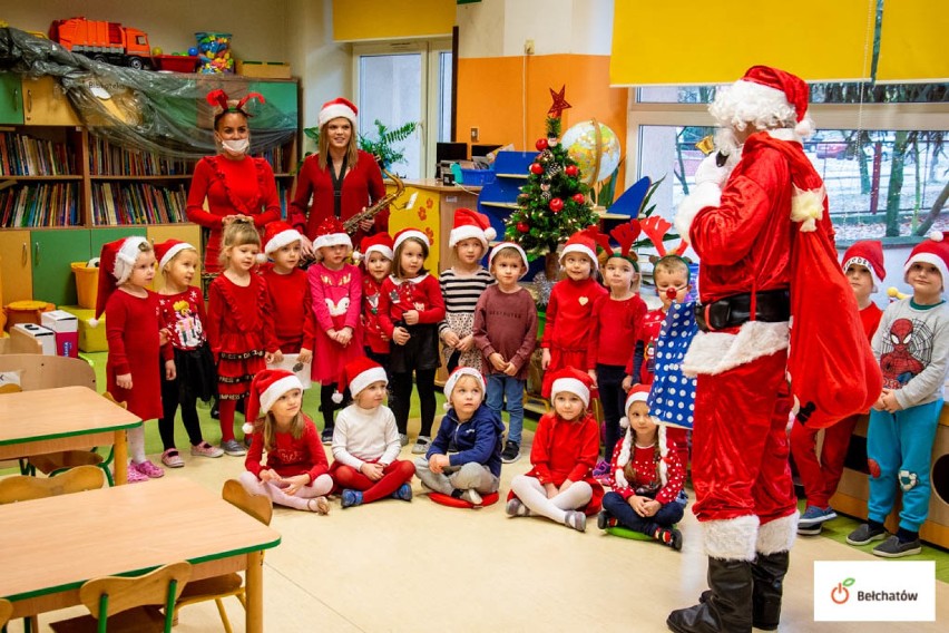 Mikołaj odwiedził dzieci w szkole nr 13 i przedszkolu nr 5 w Bełchatowie. Były też motomikołajki