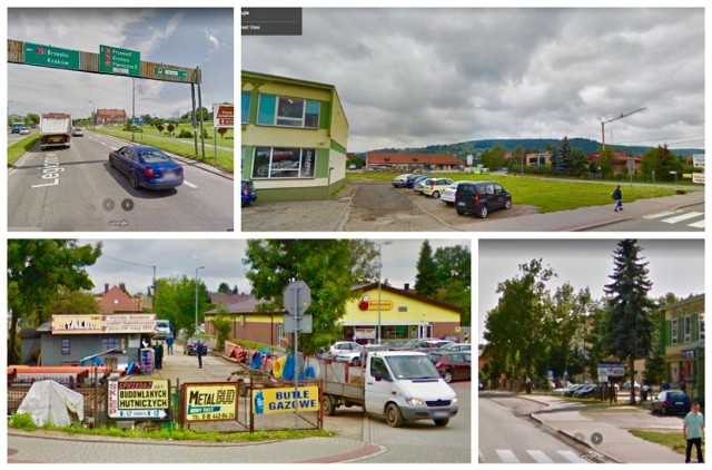 Chełmiec i okolica w Google Street View