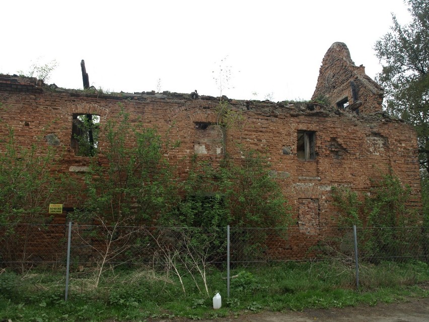 Oborniki. Ruiny klasztoru franciszkanów nad Wartą [Zdjęcia]