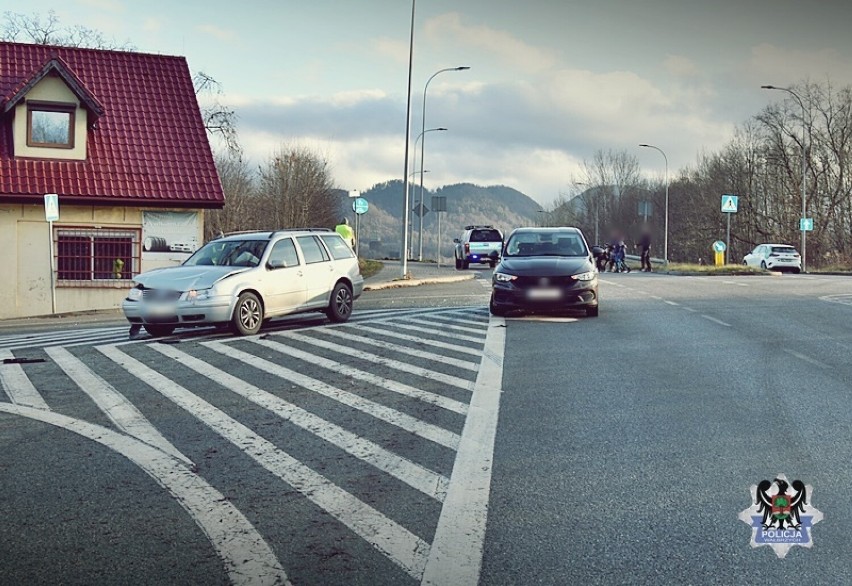 Wypadek na skrzyżowaniu ul. Sikorskiego i Przemysłowej w...