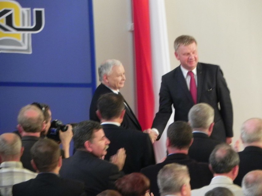 Jarosław Kaczyński i Jarosław Rusiecki.