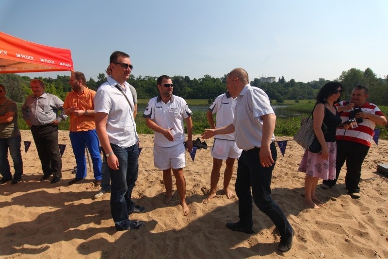 Boisko do plażowej piłki ręcznej w Płocku