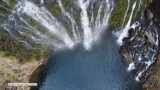 Amerykanin skoczył z wodospadu Burney Falls w Kalifornii (wideo)