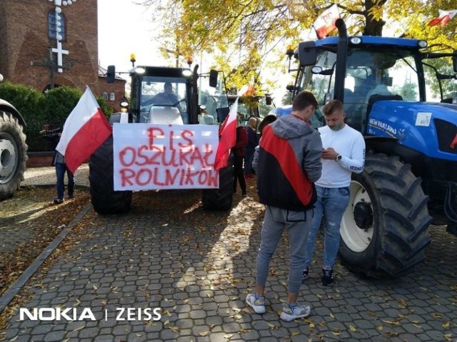 W środę 21 października radomscy rolnicy znów będą protestować także na ulicach Radomia.