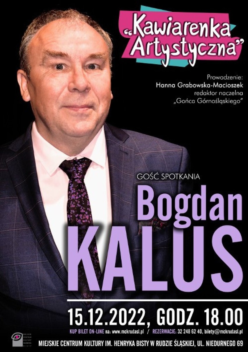Kryminalna komedia idealna na zimę i artystyczna kawiarenka z Bogdanem Kalusem w roli głównej - co przygotowuje MCK?